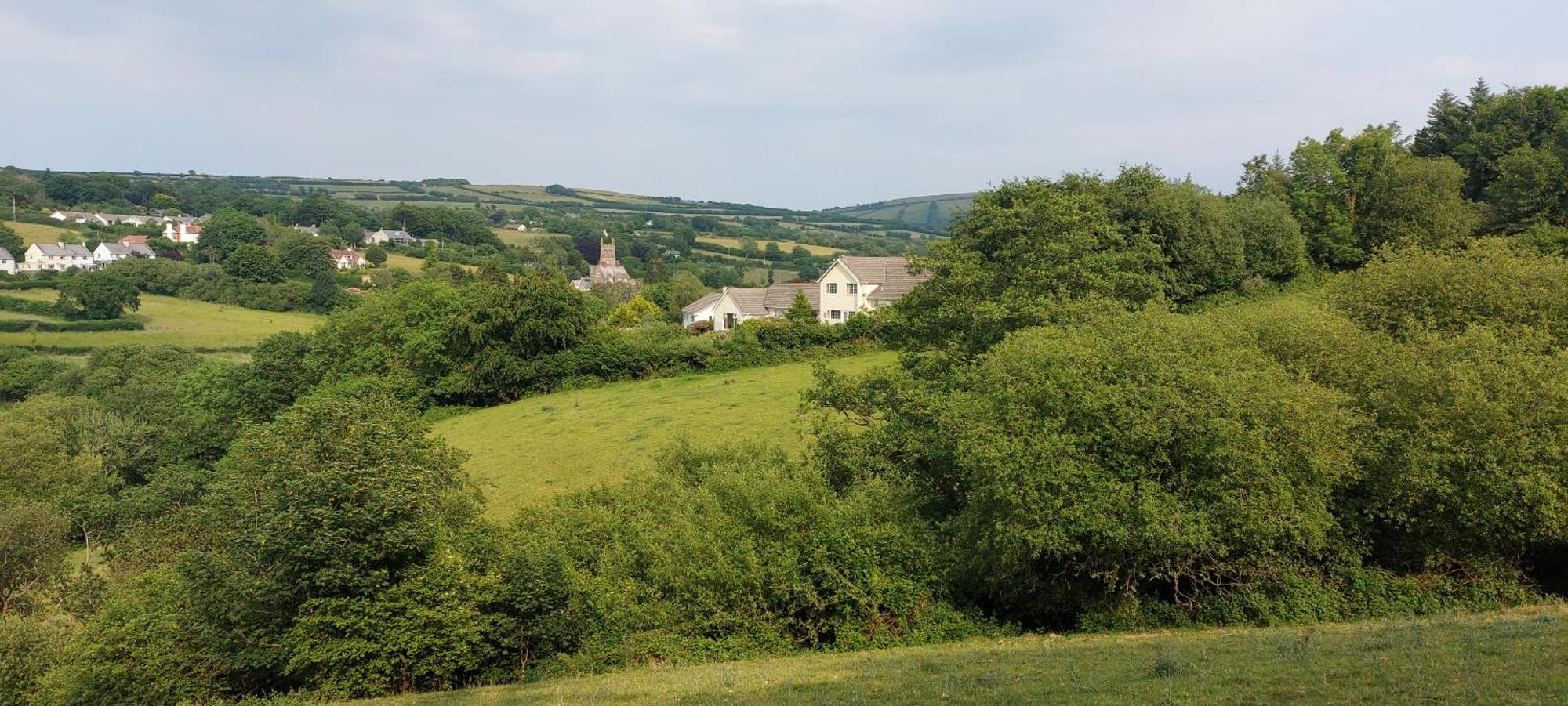Highfield House, Parracombe, Modern B&B ภายนอก รูปภาพ